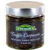 100% Italian Black Summer Truffle Carpaccio (6.35 Oz) - Thin Shaved Truffle Slices (Tuber Aestivum) in Olive Oil - Gourmet Ready to Eat Truffles view 1