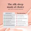 DROWSY Silk Sleep Mask - Face-Hugging, Padded Cocoon for Luxury Sleep in Total Darkness - 100% Pure Mulberry Silk (Sunset Pink) view 4