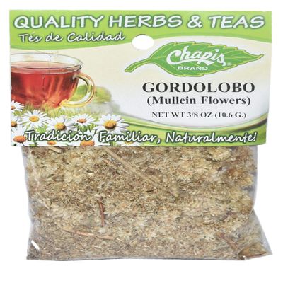 12 PIECES CHAPIS GORDOLOBO NATURAL HERBS HIERBAS Net Wt. 1/4 oz