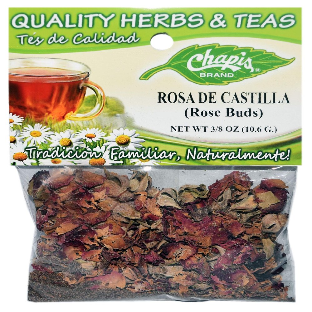 12 PIECES ROSA DE CASTILLA NATURAL HERBS HIERBAS Net Wt. 3/8 oz. (10.6 g)
