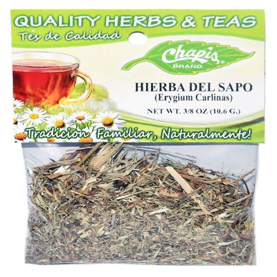 12 PIECES CHAPIS HIERBA DEL SAPO NATURAL HERBS HIERBAS Net Wt. 3/8oz (10.6g)
