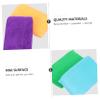 10pcs Fiber Cleaning Sponges Non-Oily Scrubbing Pads for Efficient Dishwashing and Kitchen Use Strong Water Absorption Multi-Function Cleaning Tool Random Color view 2