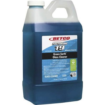 Betco Corporation Cleaner; f/Glass&Hard Surfaces; Conc; 2 L; Blue