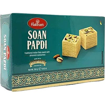 Pack Of 3 - Haldiram's Soan Papdi (made with vegetable oil) - 250 Gm