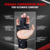 Grappz Middle Finger Brace Compression Gloves Athletic Buddy Tape & Trigger Finger Splint Alternative Finger Sleeve & Brace, Arthritis Pain Relief & Joint Stabilizer for All Sports Unisex L view 4