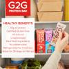 G2G Protein Bar, Almond Oatmeal Cookie, Real Food Ingredients, Refrigerated for Freshness. 24 Count (3 Packs of 8) view 3