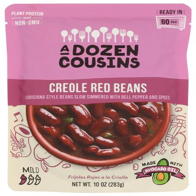 A Dozen Cousins Creole Red Beans, 10 OZ