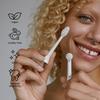 PLUS ULTRA Oral-B Compatible Electric Toothbrush Replacement Heads 3 Pack Soft Bristles for Sensitive Teeth Made with Recycled Plastic and Eco-Friendly view 2
