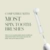 PLUS ULTRA Oral-B Compatible Electric Toothbrush Replacement Heads 3 Pack Soft Bristles for Sensitive Teeth Made with Recycled Plastic and Eco-Friendly view 3