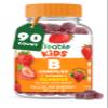 Lifeable Vitamin B Complex for Kids | with VIT C | Great Tasting B Complex Gummies | Vegan Kids B Complex | Energy and Nerve Support | 90 Gummies view 1