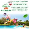 Lifeable Vitamin B Complex for Kids | with VIT C | Great Tasting B Complex Gummies | Vegan Kids B Complex | Energy and Nerve Support | 90 Gummies view 3