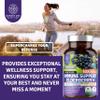 2 Pack N1N Premium 10 in 1 Immune Support Supplement [10 Potent Ingredients] with Elderberry, Vitamin C, Zinc, Echinacea, Turmeric Curcumin, Garlic and Probiotics for Adults, 120 Veg Caps view 4