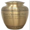 Custom Engraved Embossed Bronze Cremation Urn by Momentful Life - Adult Bronze Cremation Urn view 2