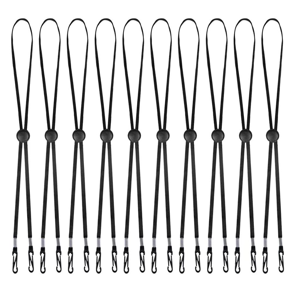 10 Pack - Mask LanyardEar Pressure Relief ComfortAdjustable LengthSuitable for Adult Kids mask LanyardMask Holder
