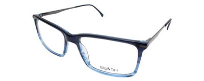Vivid Big and Tall 20 Blue Light Filtering Readers Navy Blue 60mm +1.50 Power