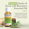 Pranarom USDA Certified Organic Rosemary Cineole Essential Oil (30ml), 100% Pure Undiluted Therapeutic Grade from Tunisia for Aromatherapy, Diffuser, Meditation, Massage, Relaxation view 2