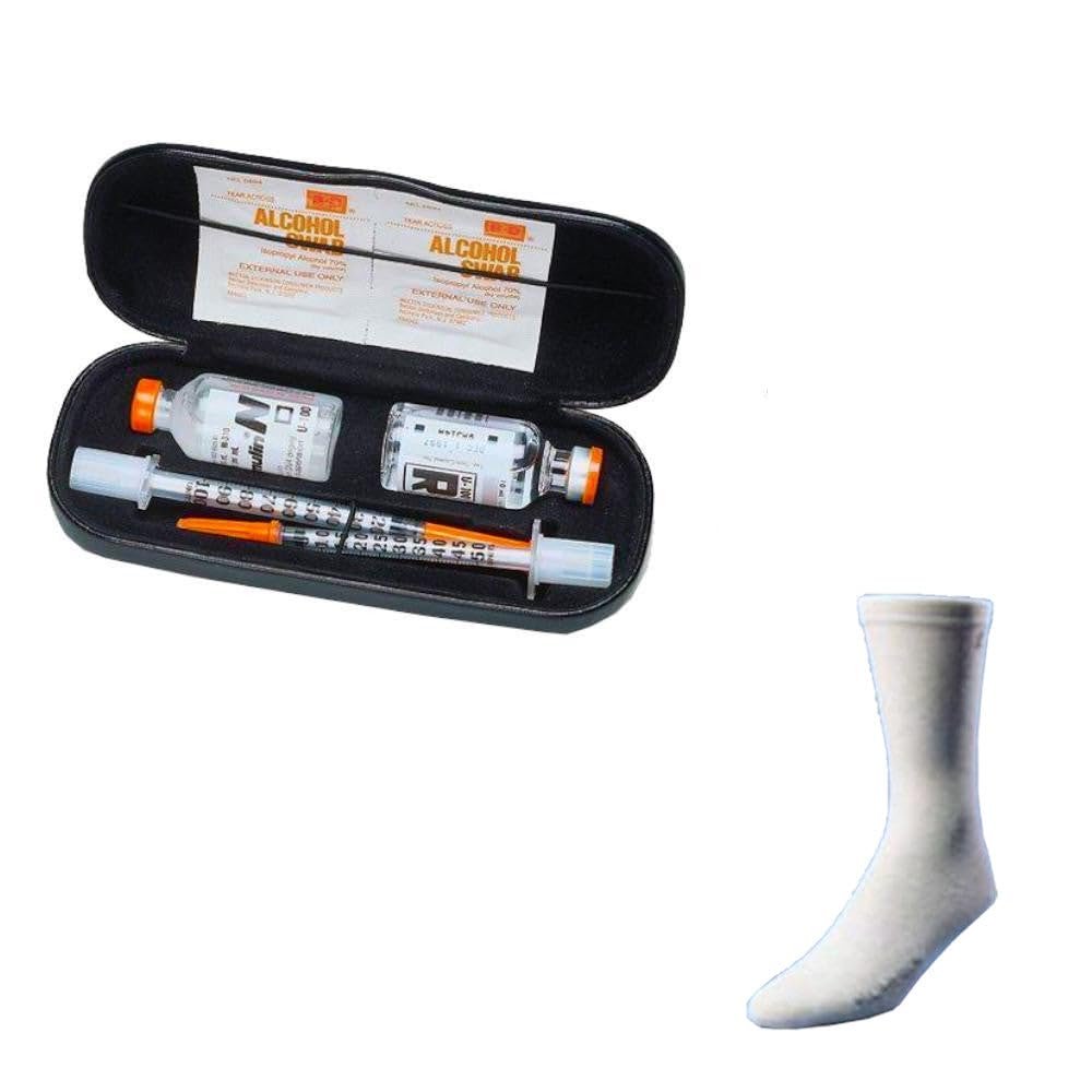 D.I. Case Black and Euro Comfort Sock Bundle | DICASEBK-Euro-XL