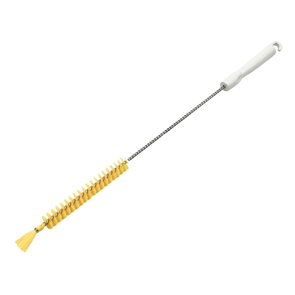 AS ONE Pipe Cleaner with Hole (PBT Hair) 500 x 135 x  20 mm Yellow / 4-2106-04
