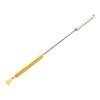 AS ONE Pipe Cleaner with Hole (PBT Hair) 500 x 135 x  20 mm Yellow / 4-2106-04 view 1