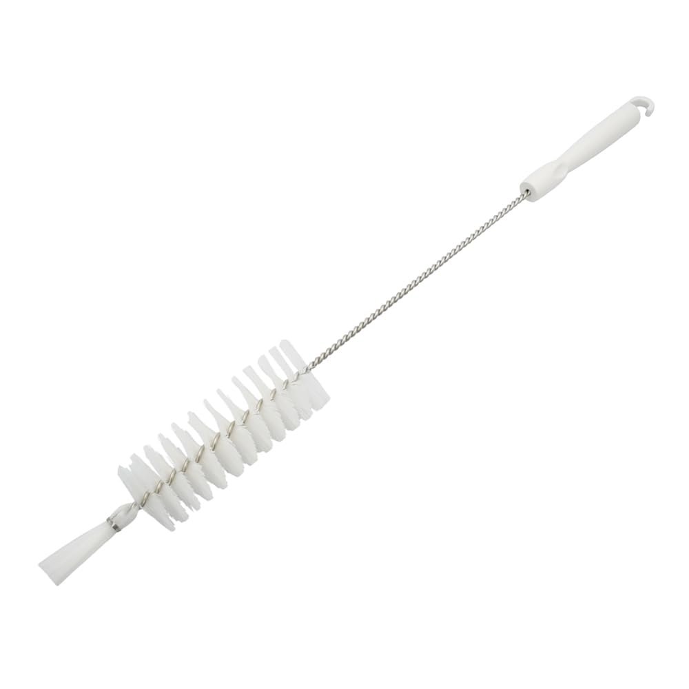 AS ONE Pipe Cleaner with Hole (PBT Hair) 500 x 135 x 50 mm White / 4-2109-01