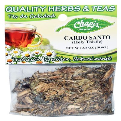 3 PIECES CHAPIS CARDO SANTO NATURAL HERBS HIERBAS Net Wt. 3/8 oz. (10.6 g)