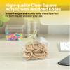 Hammont Small Acrylic Box - Party Favor Gift Boxes - Clear Cube with Rounded Edges for Gifts, Weddings, Treats, Candies & Accessories - Square Home Storage Boxes | 3.75x3.75x2.5 (8 Pack) view 4
