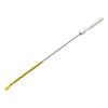 AS ONE Pipe Cleaner with Hole (PBT Hair) 500 x 135 x  10 mm Yellow / 4-2105-04 view 1