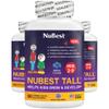 NuBest Tall Kids - Toddlers Vitamins and Kids Vitamins for Age 2 to 9 - Support Bone Strength, Overall Health and Immunity - Animal Shapes - 270 Chewable Berry Tablets | Pack 3 view 1