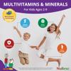 NuBest Tall Kids - Toddlers Vitamins and Kids Vitamins for Age 2 to 9 - Support Bone Strength, Overall Health and Immunity - Animal Shapes - 270 Chewable Berry Tablets | Pack 3 view 3