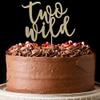 Two Wild Birthday Cake Toppers-two Cake Toppers, Two Wild Party Decorations, Baby Shower Photo Props, Photo Studio Photo Props, Smash Cakes. view 4