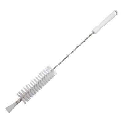 AS ONE Pipe Cleaner with Hole (PBT Hair) 500 x 135 x 40 mm White / 4-2108-01