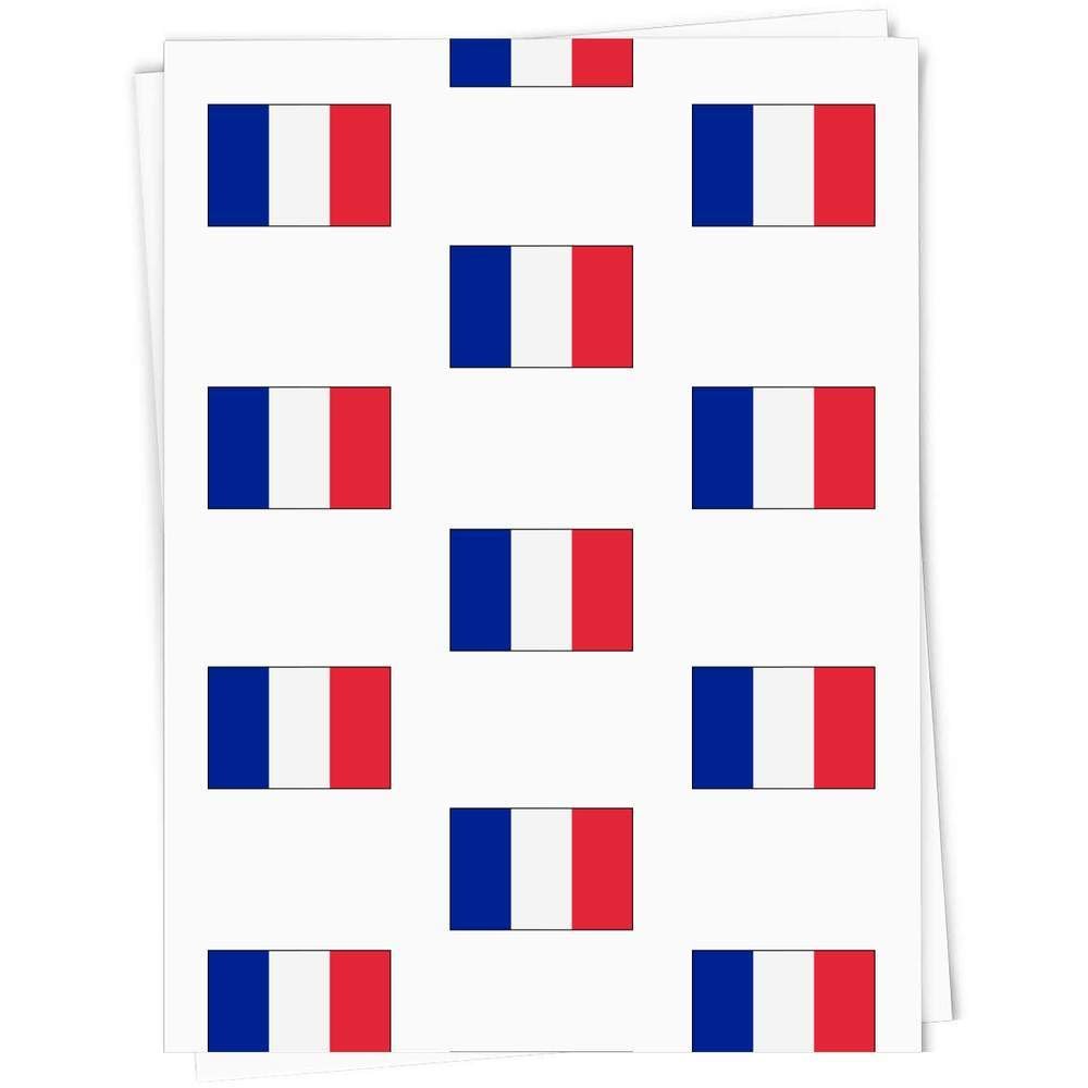 Azeeda A1 'French Flag' Gift Wrap/Wrapping Paper Sheet (GI00013743)