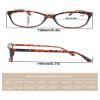HAPJOYS Reading Glasses Womens Readers Ladies Stylish Cheaters +1.25 W/Sun Reader Glasses Lightweight Comfortable Cute Glasses for Reading Outdoor 6 Pack view 3