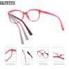 HAPJOYS Reading Glasses Womens Readers Ladies Stylish Cheaters +1.25 W/Sun Reader Glasses Lightweight Comfortable Cute Glasses for Reading Outdoor 6 Pack view 4