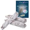 Activate White Sage 3 Pack Bundle - 4 Inches Smudge Sticks Home Spiritual Cleansing Meditation Relaxation Aromatherapy Healing Energy Rituals - Premium California White view 2