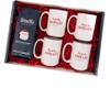 Four Naughty & Nice List Mugs and Coffee Gift Set view 2