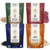 1000 SPRINGS MILL Organic Variety Pack - Red Beans, Black Beans, Pinto Beans, Popcorn kernels - Non-GMO, Vegan Friendly, Bulk Dry Beans and Pop Corn Kernels with Resealable Bags - 16oz (Pack of 4) view 1