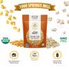 1000 SPRINGS MILL Organic Variety Pack - Red Beans, Black Beans, Pinto Beans, Popcorn kernels - Non-GMO, Vegan Friendly, Bulk Dry Beans and Pop Corn Kernels with Resealable Bags - 16oz (Pack of 4) view 3