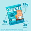 Quest Nutrition Snickerdoodle Protein Cookie, 15g Protein, 1g Sugar, 4g Net Carbs, Keto Friendly, High Protein, Low Carb 4 Count view 3