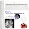 AnapoliZ Christmas Cellophane Wrap Roll | 100 Ft. Long X 16 in. Wide | 2.3 Mil Thick Crystal Clear with Snowflakes| Gifts, Baskets, Treats, Cello Wrapping Paper | Xmas Snowflakes Holiday Design view 3