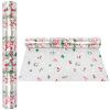 AnapoliZ Christmas Cellophane Wrap Roll | 100 Ft. Long X 16 in. Wide | 2.3 Mil Thick, Crystal Clear with Christmas Designs| Gifts, Baskets, Treats, Cello Wrapping Paper | Santa, Snowman Cello Roll view 4