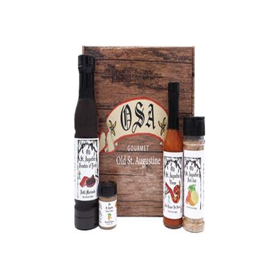 The Marinade Lovers Box, Includes Fountain of Youth Marinade, Venom Datil Pepper Hot Sauce, Datil Zest Seasoning, Nuthin But Datil