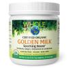 Whole Earth & Sea from Natural Factors, Golden Milk Soothing Boost with Turmeric, Ginger & More 4.4 oz Powder view 1