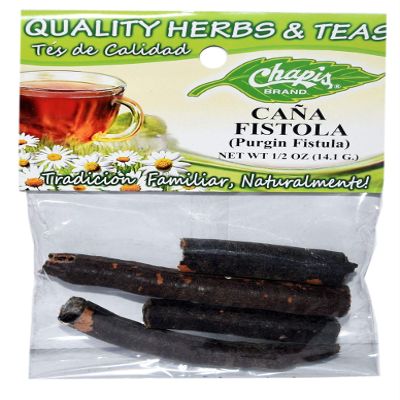 3 PIECES CHAPIS CANA FISTOLA NATURAL HERBS HIERBAS Net Wt. 1/2 oz. (14 g)