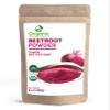 Organic Beet Root Powder | 8 oz or 226g | USDA Organic Approved, Raw and Non GMO | Nitric Oxide Booster, Increases Stamina and Circulation | Vegan | 100% Raw from India, by SHOPOSR(8oz) view 1