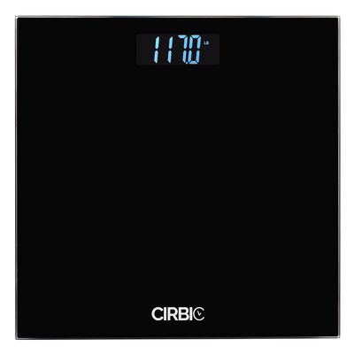 Talking Scales - Big Numbers and Clear Loud Voice Announcement of Weight (Black)