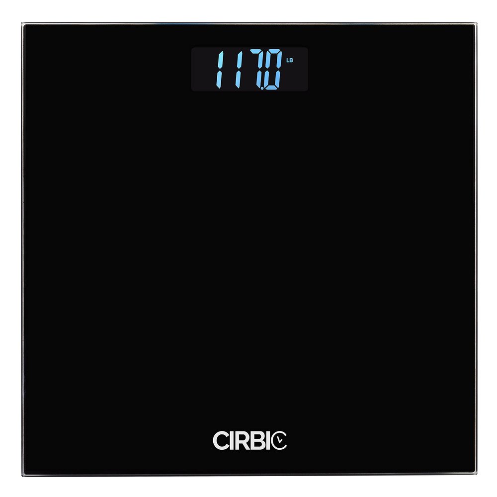 Talking Scales - Big Numbers and Clear Loud Voice Announcement of Weight (Black)