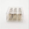12 vials Apothecary Glass containers canisters Wooden Safety Matches Cork Stopper 12 Match Stick in Each Container view 3