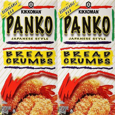 Kikkoman Panko Japanese Style Bread Crumbs, 8 Oz Pack of 2