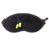 Bucky Eden Collection Lightweight Eye Shade Mask with Reusable Ear Plugs, Black view 1